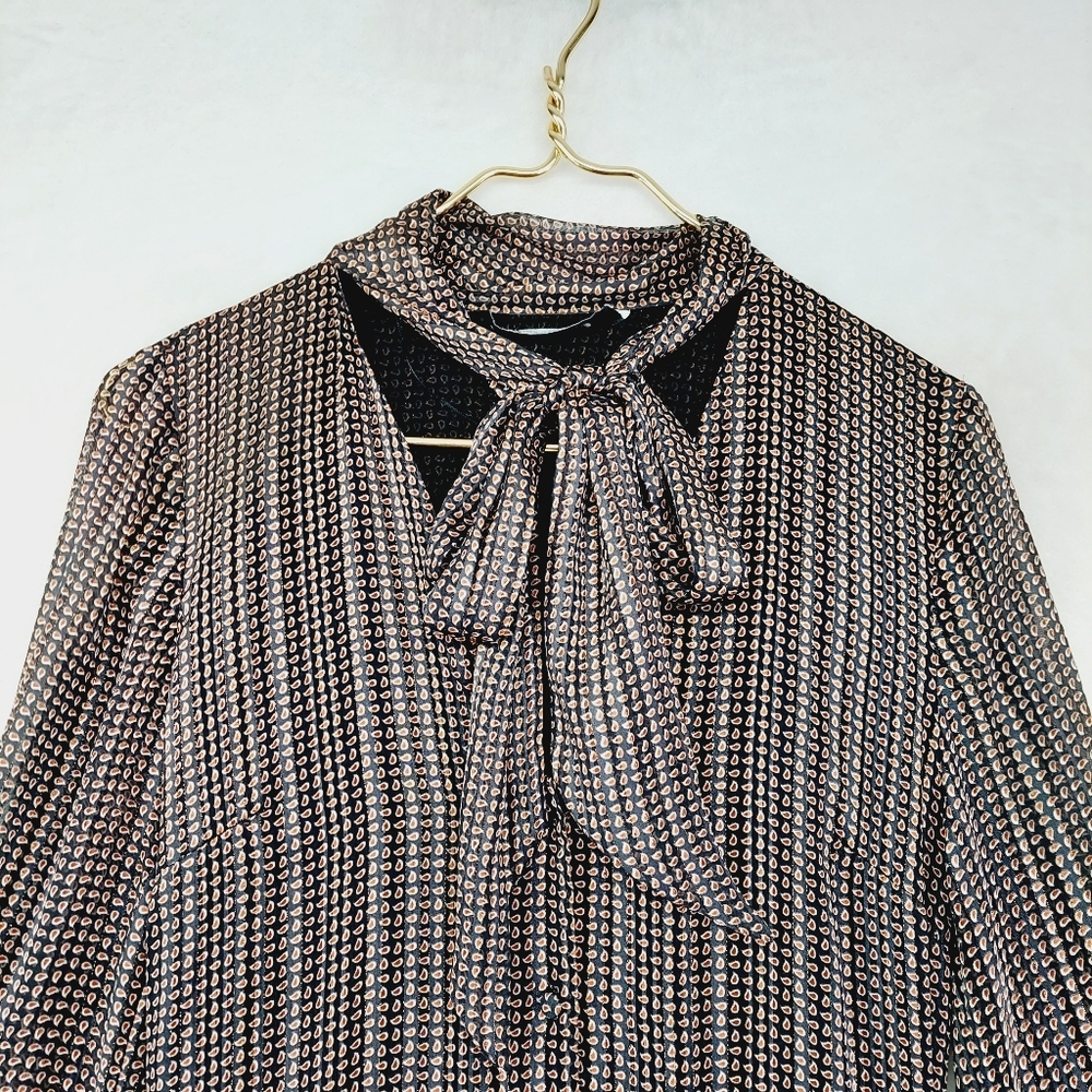 Zara Brown Midi Dress - Picture 5 of 11